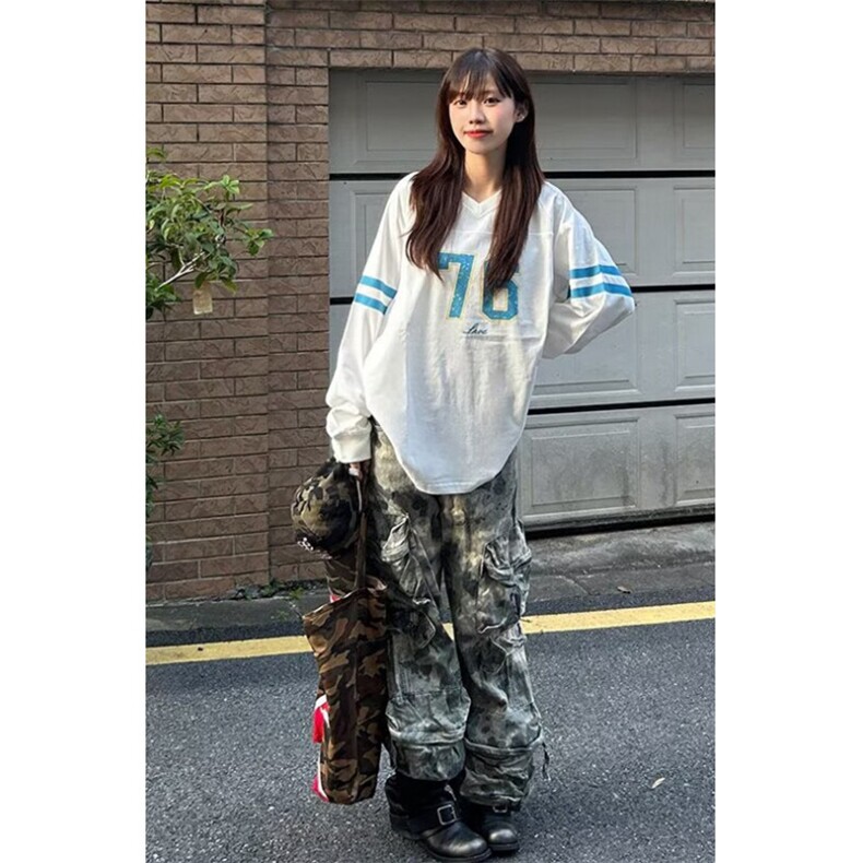 气质文艺ins原宿时尚日系新款潮流百搭韩系长袖T恤流行TY187,男装T恤,星座1116A（原606A-3）