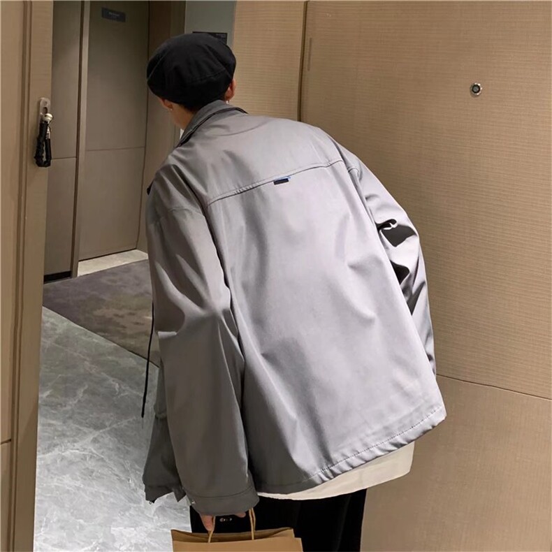 港风机能夹克男士春秋季潮牌ins多口袋工装外套W1018P65,男装夹克,星座1116-2