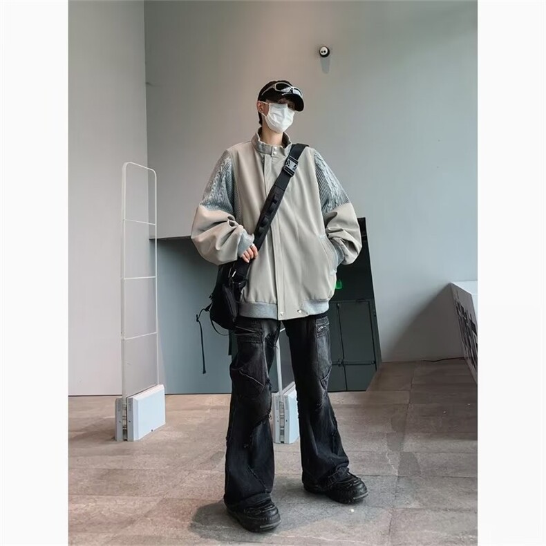 秋季青春流行男夹克文艺潮外套ZJ59P65,男装夹克,星座1116-2