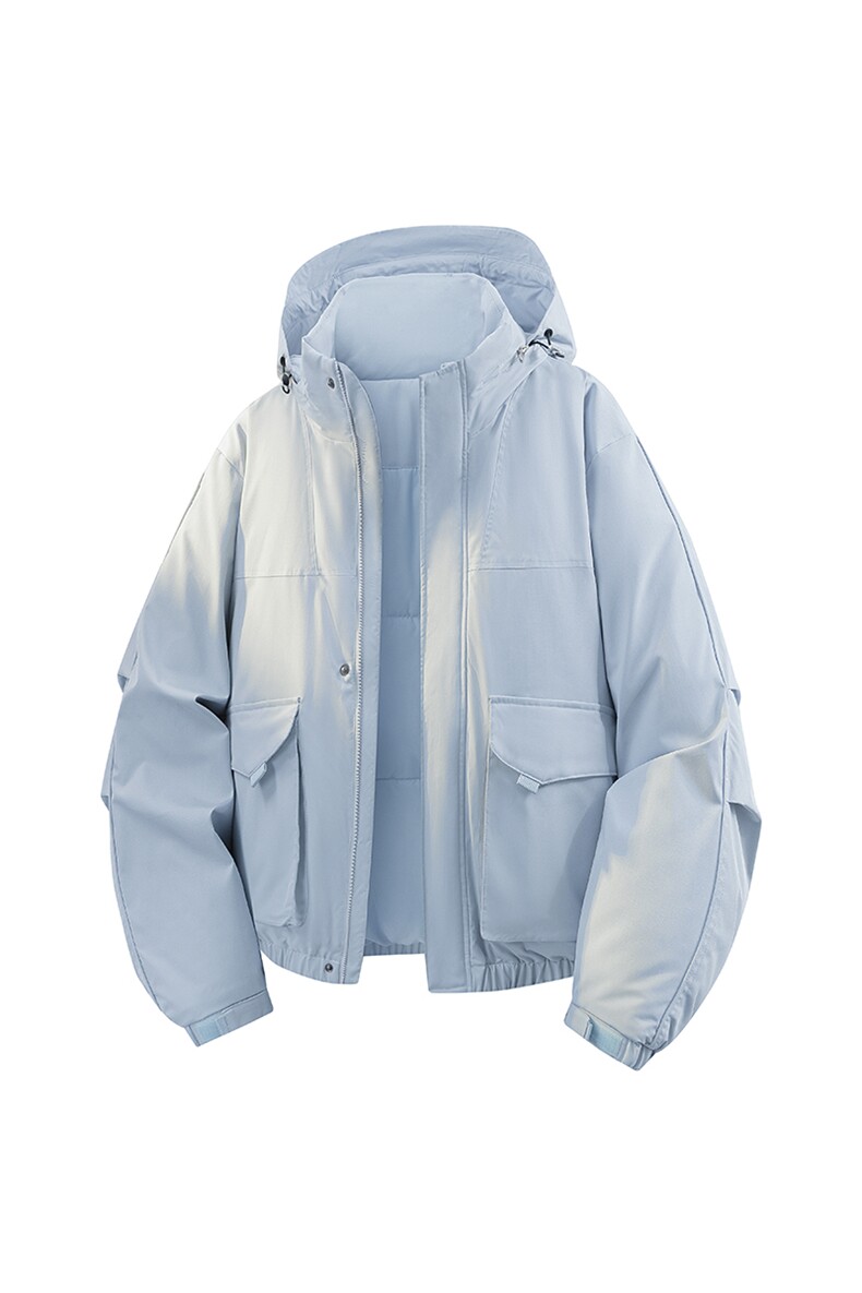 立体新款冬大码羽绒棉服棉袄连帽工装韩版宽松外套A436-2533-P98,男装棉衣,电商A436