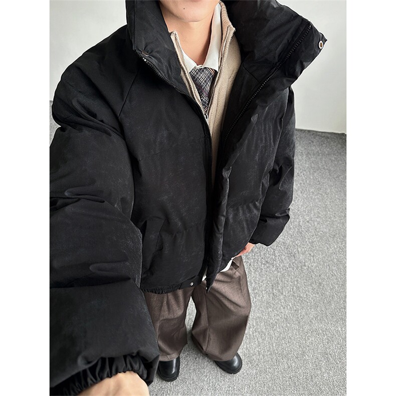扎染棉服情侣款cleanfit美式复古保暖棉衣男女5D3062-TP60不,男装棉衣,电商A102