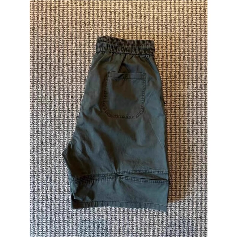 高品质松紧腰短裤男夏季潮牌高级感纯棉宽松休闲裤310A-DK18-P30,男装牛仔裤,四季星座310A