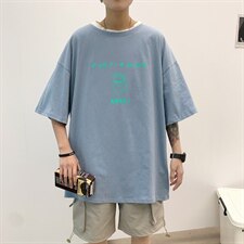 短袖男夏宽松纯棉T恤男百搭港风韩版情侣中性日系潮DT0252P20，男装T恤，星座1016-1（原电商B408-1）
