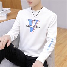 大货已备春季跑量款长袖T恤圆领韩版潮流男卫衣A112-W2730-P16，男装卫衣，星座1206（原A206）