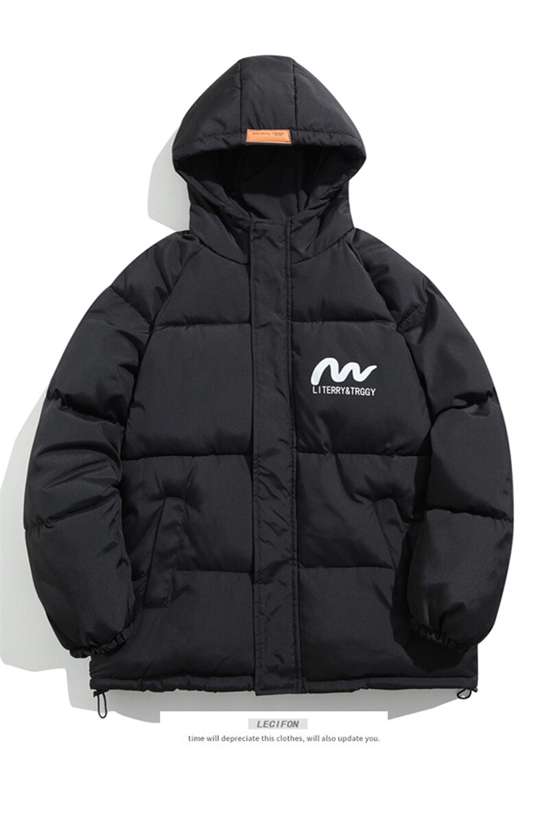 新款棉衣男女棉服连帽冬装棉袄面包服加厚外套3356-P65控98,男装棉衣,星座207