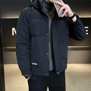 标50绒轻薄羽绒服男冬季2025新款可拆卸连帽外套A313-2601-P225图片