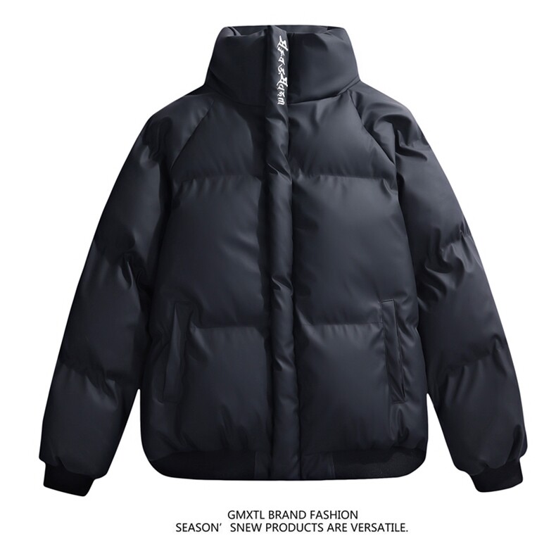 ！2025冬季新款男士立领皮棉衣情侣刺绣棉服外套MY801特P95,男装棉衣,电商B220