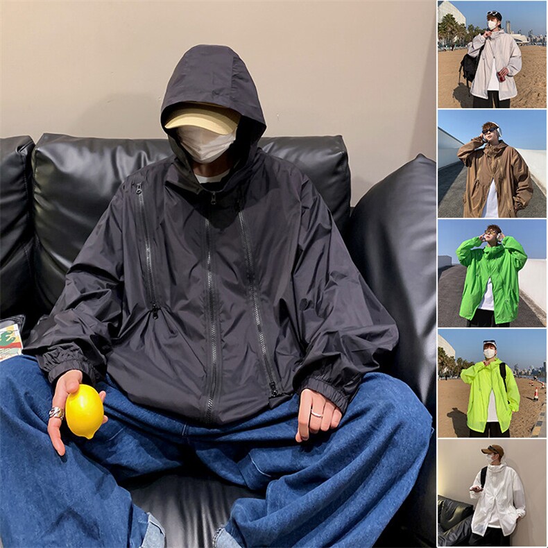 F8888/特P50防晒指数UPF50+有报告防紫外线防晒服外套防晒衣，男装防晒衣，电商A141