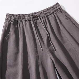 白底平铺 秋装大码日系阔腿工装裤休闲哈伦直筒裤风 k280/p70图片