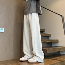 秋季新款哈苏线拼接卫裤XZ604-K132-特P40控78，男装休闲裤，星座604