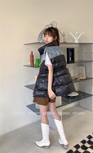 【现货】九零白鸭绒羽绒服时尚马甲,女装羽绒服,纯钱