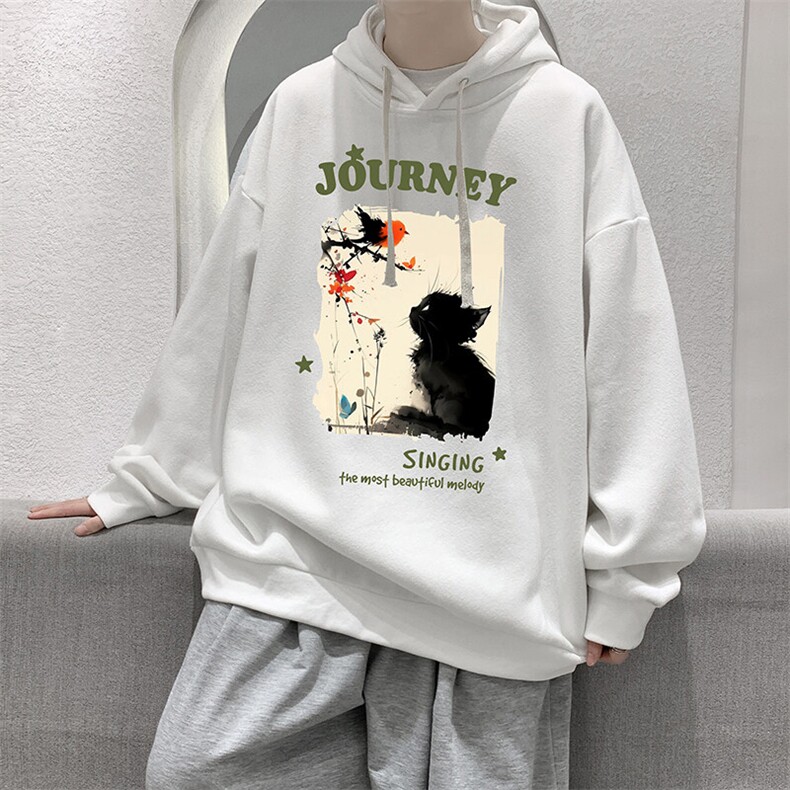连帽卫衣男大码胖子帽衫大号运动服WY2433-P35图片