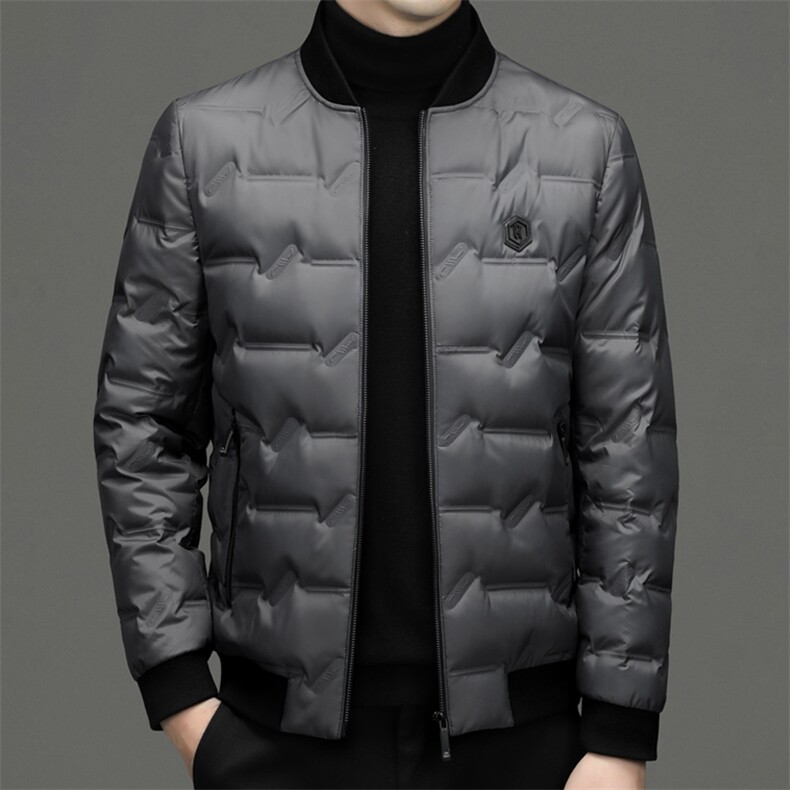 BEYR851钱塘2020-2中年男士新款商务休闲冬季厚款羽绒服P180,男装羽绒服,钱塘207-2