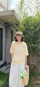 纯苎连衣裙小衫裤子裙子衬衣 时尚风 风淑女风休闲风,女装连衣裙,川哲