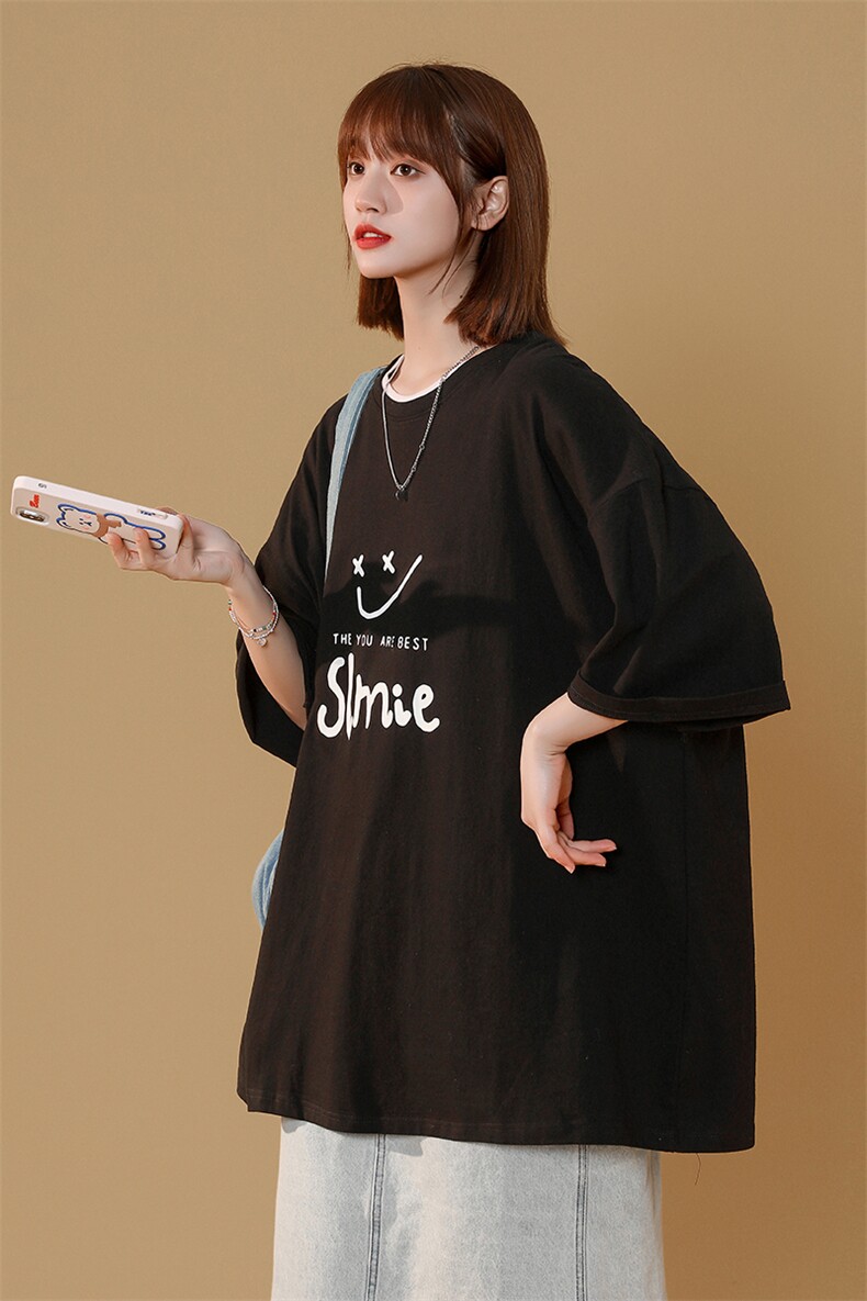 2025春夏新款短袖T恤中性情侣百搭休闲宽松打底上衣D201-DM87-P30，男装T恤，电商D321-1