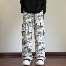 杏色扎染