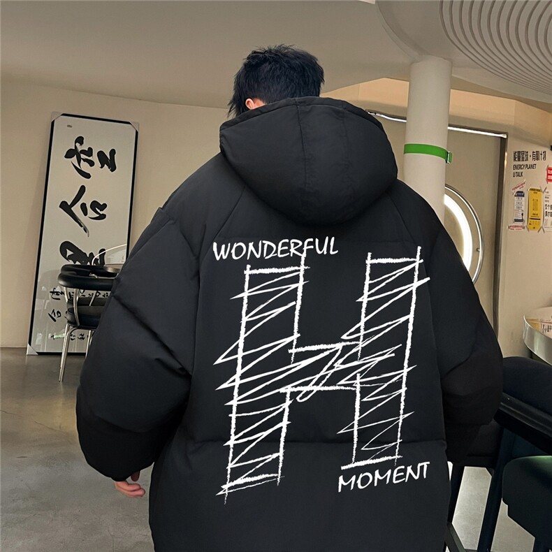 棉袄厚外套港风日系棉衣纯色棉服大码面包服1016-1 M05 P90 K118图片
