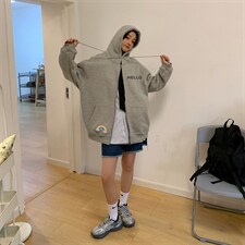 浅灰色加绒款