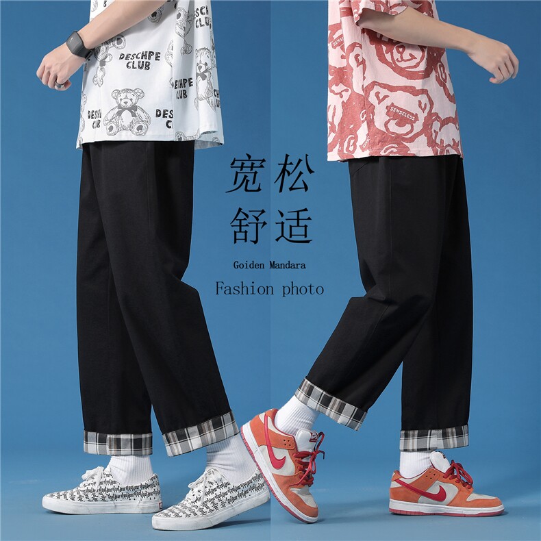 2023春款运动风潮流百搭抗皱休闲九分卫裤K615-特批：35,男装休闲裤,星座718-1