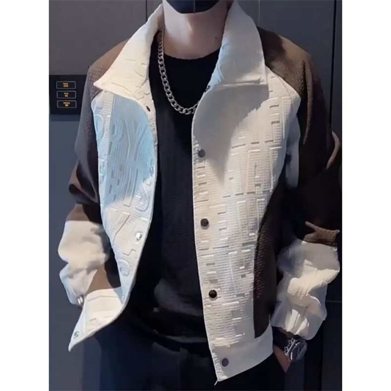 网图现货春秋季短款夹克男潮牌痞帅衣服男装R8052-P70,男装夹克,星座1005-4