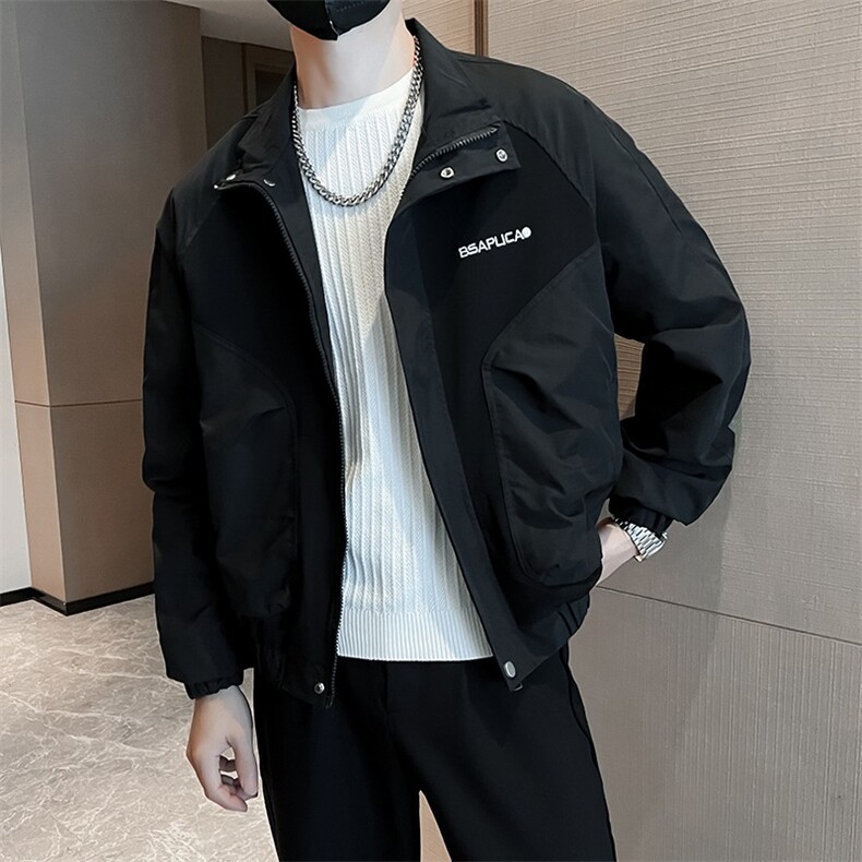 工装外套男新款潮流短款夹克衣服男士春秋款上衣,男装夹克,星座1013