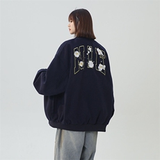 春装现货重磅刺绣棒球服XZ609-WT2365-特P90-158，女装短外套，星座609