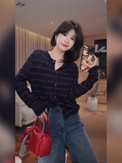 早秋时尚提花针织开衫外套女2025新款春秋外搭洋气大码女装上衣，女装针织衫/毛衣，晨旭羊绒