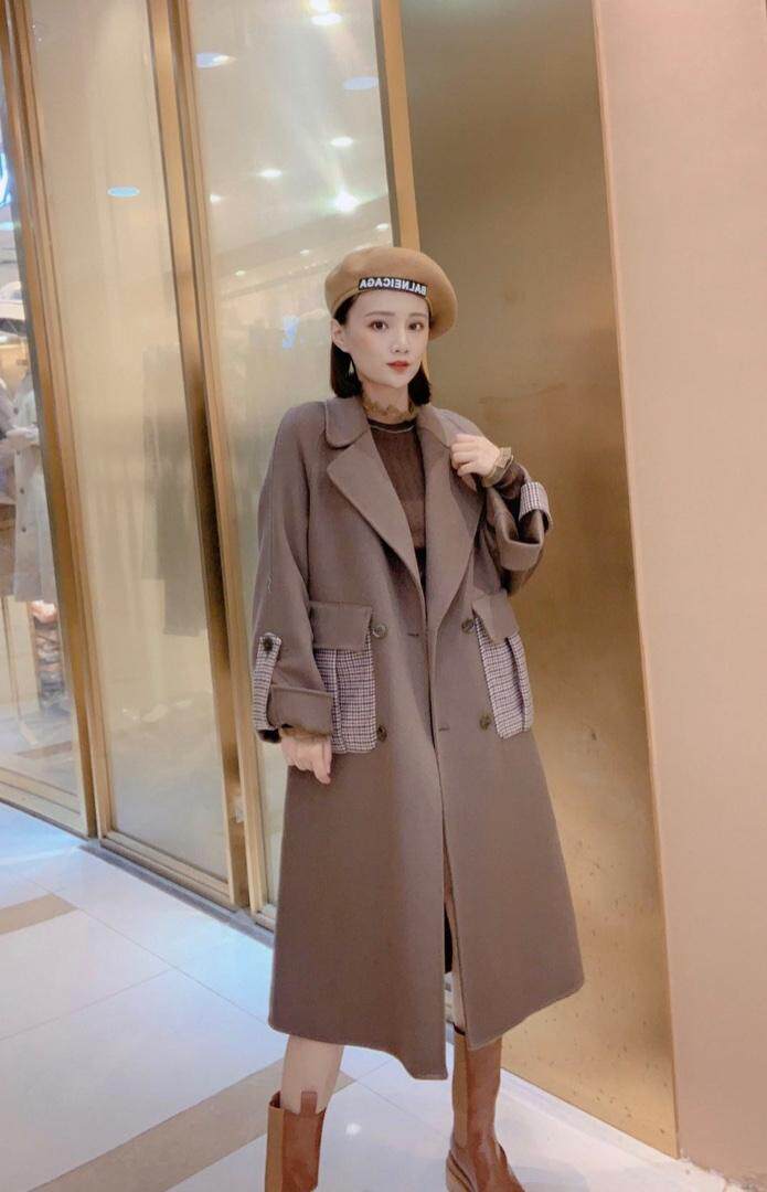 冬季新款双面羊绒大衣，女装，锦雅