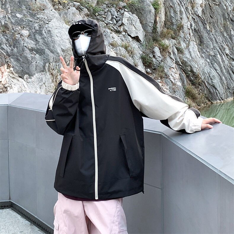 特P65无差价新款百搭春秋夹克外套-HJ5351港风,男装夹克,电商A003