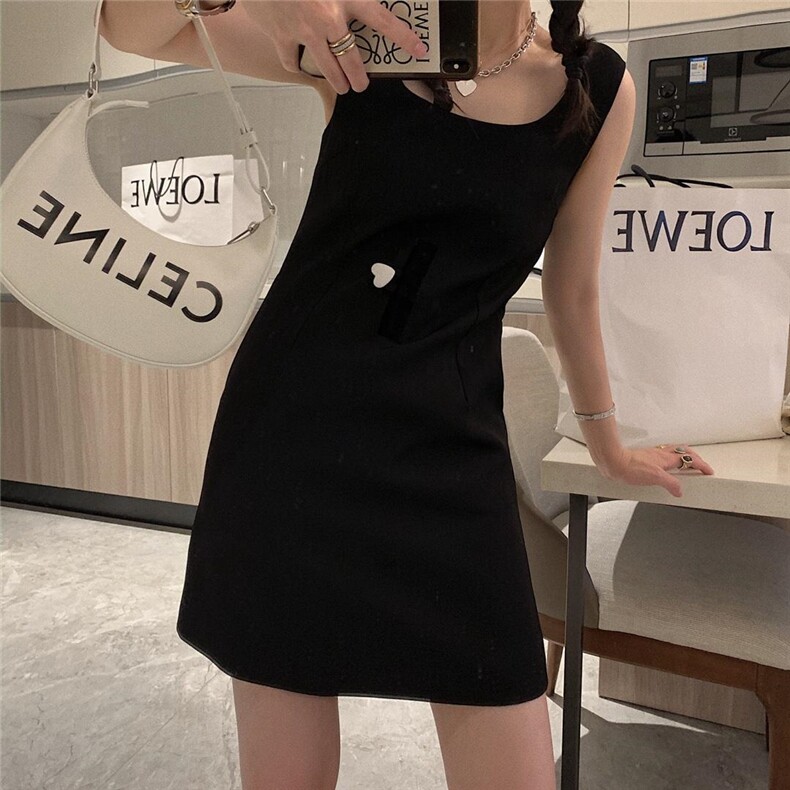 爱心背心裙，女装背心吊带，XTZ style