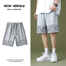 5夏季短裤男潮流时尚休闲短裤五分裤A210-K8515-P25，男装牛仔裤，星座210-3