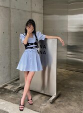 风叠穿～钉珠套装，女装职业装，GN