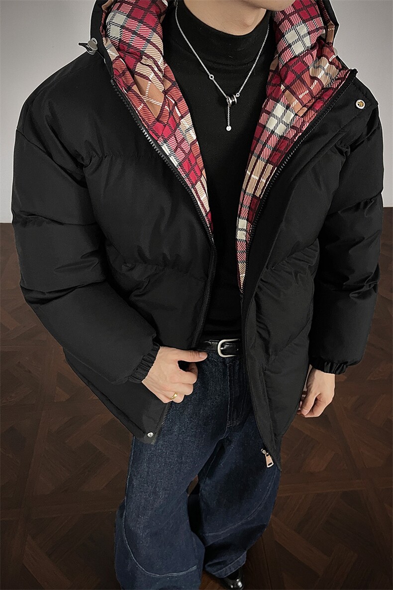 支持二开冬装加棉加厚面包服连帽棉服大码棉衣外套男女M812-P70,男装棉衣,电商A441