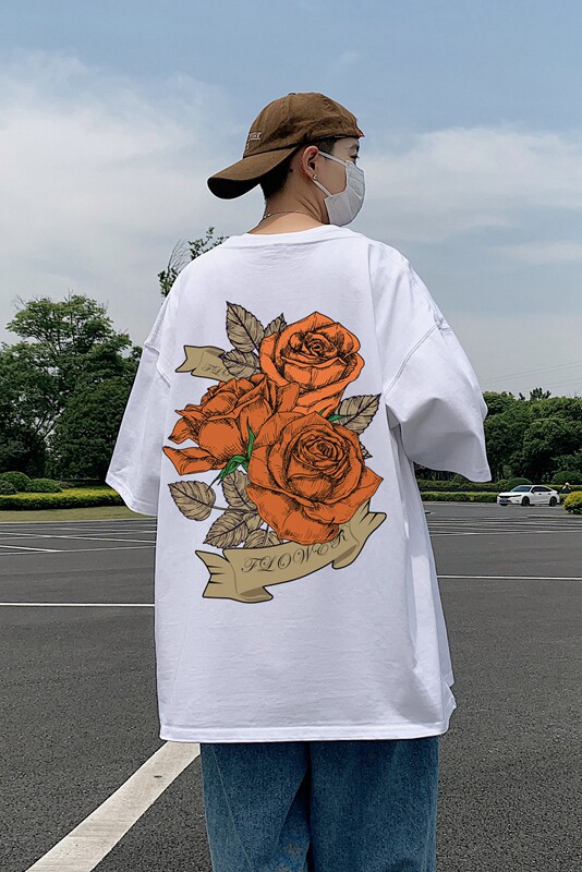 印花棉T280克直播供货220克重磅精品棉XZ301B-JB5116-P28,男装T恤,星座301B
