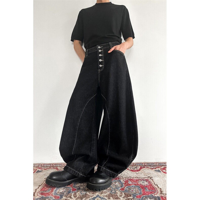 903-AK046-特P55【S-3XL】原牛弯刀牛仔裤2,男装牛仔裤,星座903