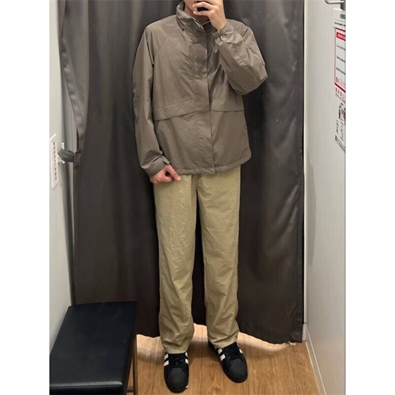 D8256-P43春夏新款男侧边条束脚工装裤速干百搭透气长裤网络图,男装休闲裤,星座603-2