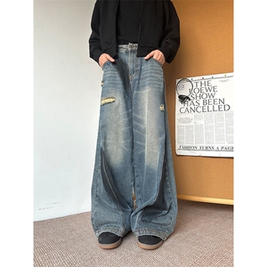 903-AK98-特P55 【88】S-3XL  爆破做旧牛仔裤！2图片