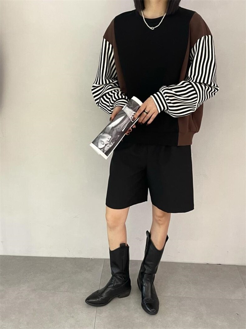 雷洛奇丽—拼接卫衣，女装卫衣/绒衫，雷洛奇丽