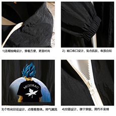 FS63154-P55薄款防晒衣男透气防紫外线钓鱼外套冰丝防晒服，男装夹克，电商A040A