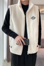 2024冬季加厚羊羔毛立领棉马甲背心外套男M505-p110控165，男装背心/马甲，电商D303