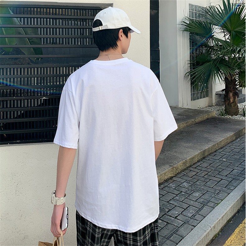 2021年夏季新款字母100%棉宽松T恤男DB293-T,男装T恤,电商A306