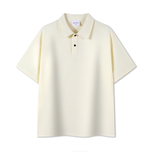 40支  双纱珠地240克  8色S-3XL  65%棉  35聚酯纤维 男女款T恤图片