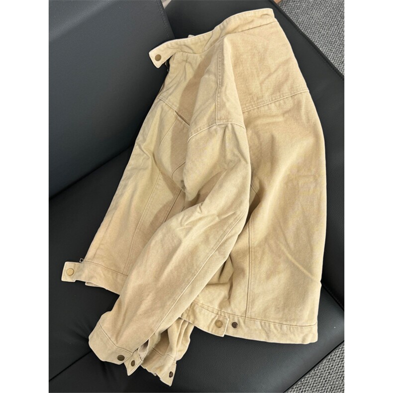 网图有货美式复古水洗哈灵顿外套男宽松休闲工装夹克A322-P85,男装夹克,星座1505