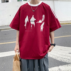 酒红色