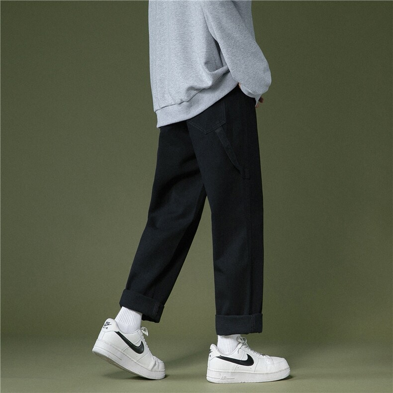 k755-p45-控58现货性高阶港风中性ins宽松牛仔裤,男装牛仔裤,星座116