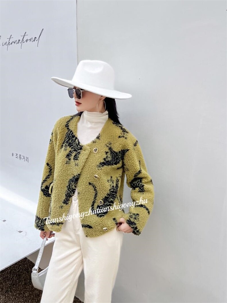 系列款混合羊毛外套，其它，天使公主