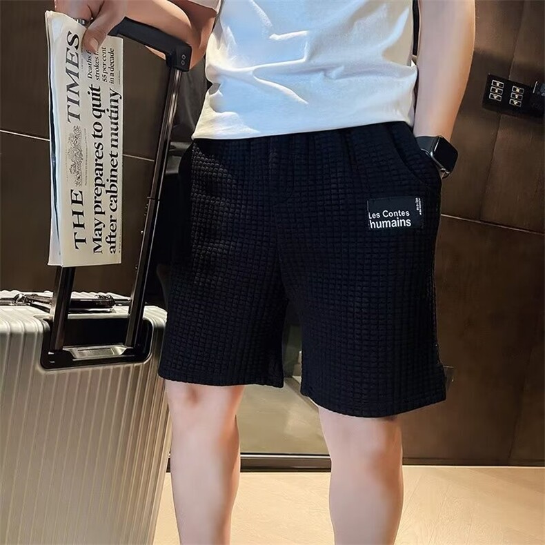 夏季工装短裤男潮牌ins宽松休闲潮流百搭韩版五分裤BD006/P32,男装牛仔裤,星座506