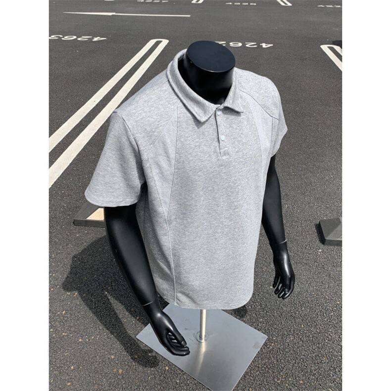 XZ809A/WWWT04/特P24/控48260克重磅曼巴棉美式复古POLO衫T恤，男装Polo衫，星座809A(原222-1)