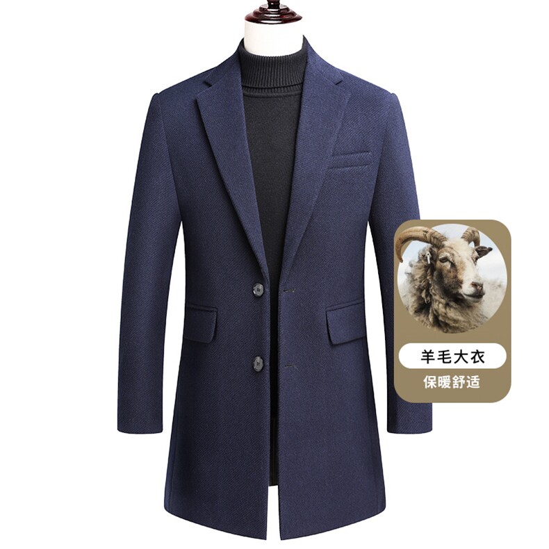 Y25908钱塘2020-2中年男士商务休闲时尚冬季厚款西服货稳P180图片