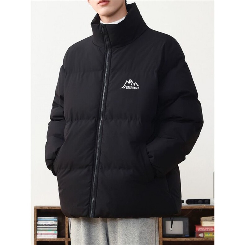 新款韩版羽绒服立领加厚中大童白鸭绒冬装外套潮DB02图片